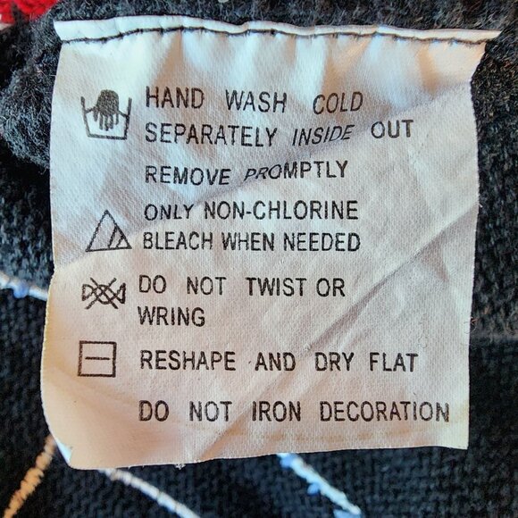 Vintage Victoria Jones Womens 2X Vest Christmas Patchwork Knit Sweater Retro - Picture 9 of 10